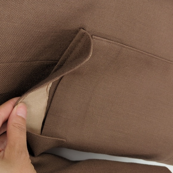 Woff Farah Tweed Blazer Brown 38L preppy Business casual academic nautical - Picture 8 of 10